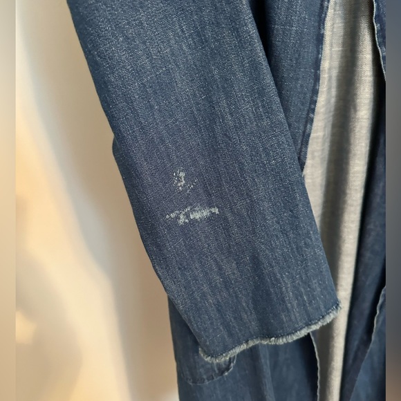 GAP Denim Trench Coat - Picture 2 of 4